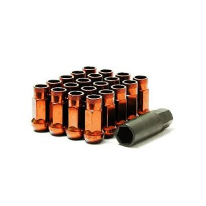 Muteki SR48 20 piece Genesis Coupe Lug nut set - Orange 12x1.50