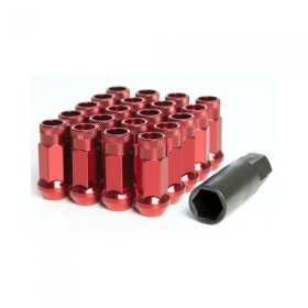 Muteki SR48 20 piece Genesis Coupe Lug nut set - Red 12x1.50