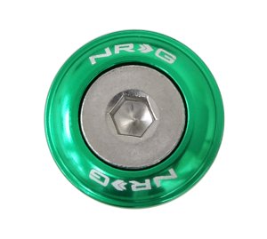 NRG 10 PIECE FENDER WASHER KIT - GREEN 