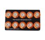 (image for) NRG 10 PIECE FENDER WASHER KIT - ORANGE 