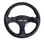 (image for) NRG CARBON FIBER STEERING WHEEL 350MM RUBBER HORN