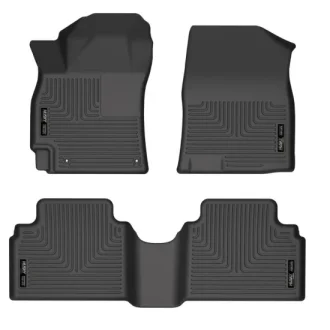 (image for) Husky Elantra WeatherBeater Front & Rear Floor Mat Set 2021 – 2024