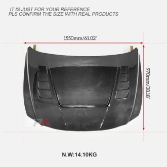 (image for) Gemini Elantra N V2 Vented Hood 2022 – 2023