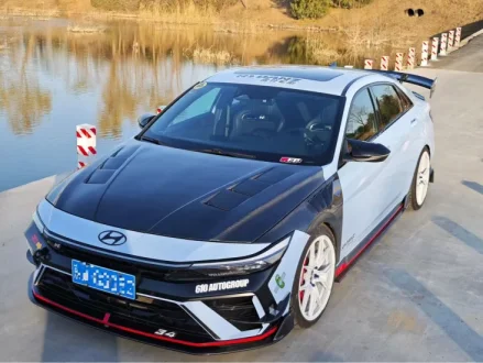 (image for) EPR Elantra CN7 AM Type Carbon Fiber Hood 2023+