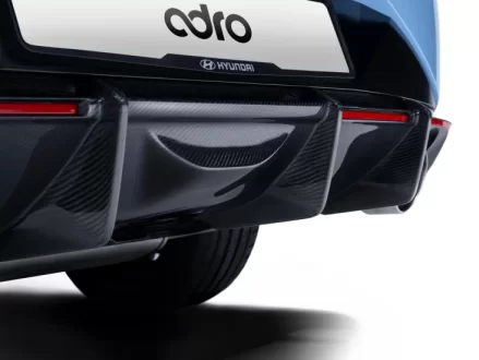 (image for) ADRO Elantra N Carbon Fiber Rear Diffuser 2022 – 2023