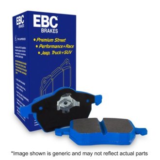 (image for) EBC Hyundai Veloster N Bluestuff Rear Brake Pads 2019 - 2022