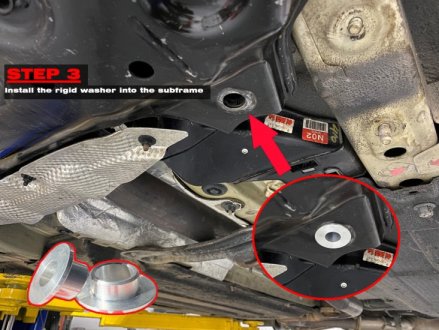 (image for) Enthuspec Front Subframe Rigid Washer Kit Veloster N & Elantra N