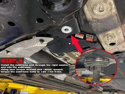 (image for) Enthuspec Front Subframe Rigid Washer Kit Veloster N & Elantra N