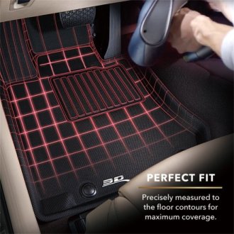 (image for) 3D Maxpider Elantra Kagu Rear Floor Mat 2021 – 2024