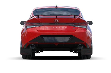 (image for) Rally Armor Elantra N Mud Flap Red Logo 2022 – 2023