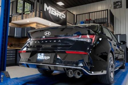 (image for) MBRP Elantra N-Line 1.6T Armor Lite Axle Back Exhaust 2021 – 2025