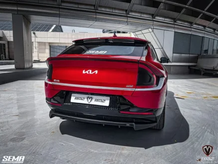 (image for) M&S KIA EV6 Rear Cover Set (ABS Plastic) 2022+