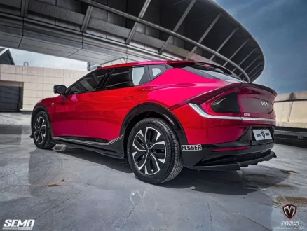 (image for) M&S KIA EV6 Wind Side Skirts (ABS Plastic) 2022+