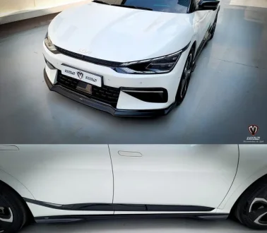 (image for) M&S KIA EV6 GT-Line Side Skirts (ABS Plastic) 2022+
