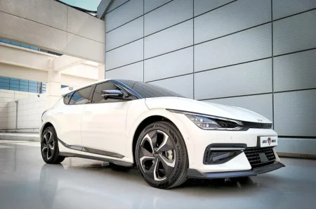 (image for) M&S KIA EV6 GT-Line Side Skirts (ABS Plastic) 2022+