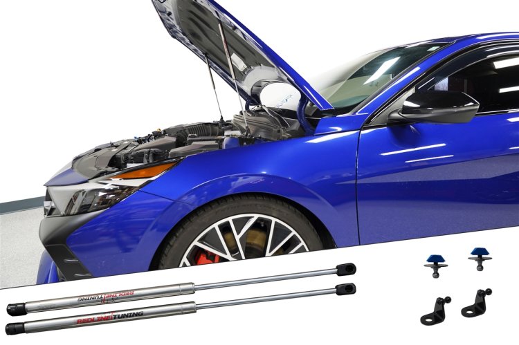 (image for) Redline Tuning Elantra QuickLift Elite Hood Struts 2021 – 2024 - Click Image to Close