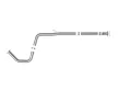 (image for) AFE Elantra N Takeda 3 inch Mid Pipe 2022 – 2023