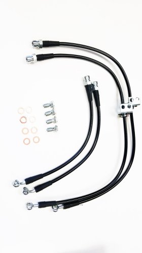 Enthuspec Veloster N Front & Rear Stainless Steel Brake Line Kit 2019 - 2022