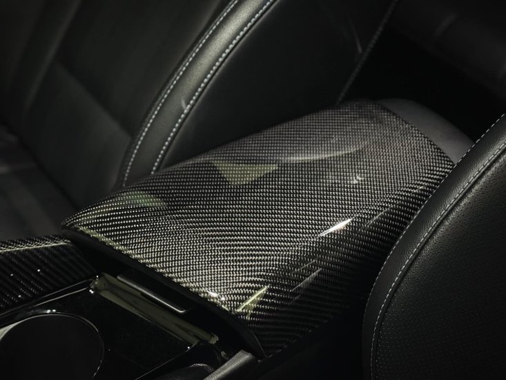 (image for) RC Works Elantra N Carbon Fiber Arm Rest 2022 – 2023
