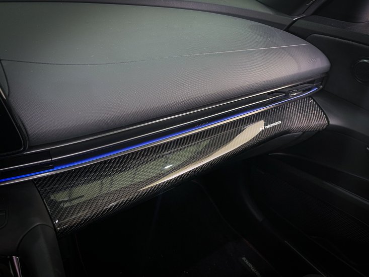 (image for) RC Works Elantra N Carbon Fiber Passenger Trim Piece