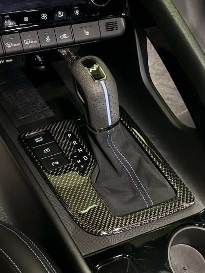 (image for) RC Works Elantra N Carbon Fiber DCT Shifter Trim 2022 – 2023