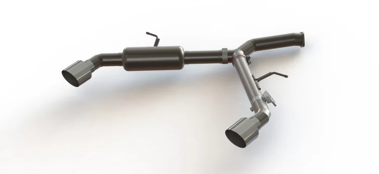 (image for) SXTH Element Elantra N Titanium Axle Back Exhaust 2022 – 2023 - Click Image to Close