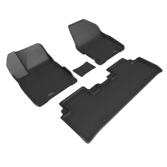 (image for) 3D Maxpider EV6 Kagu Front & Rear Floor Mat Set 2022 – 2024