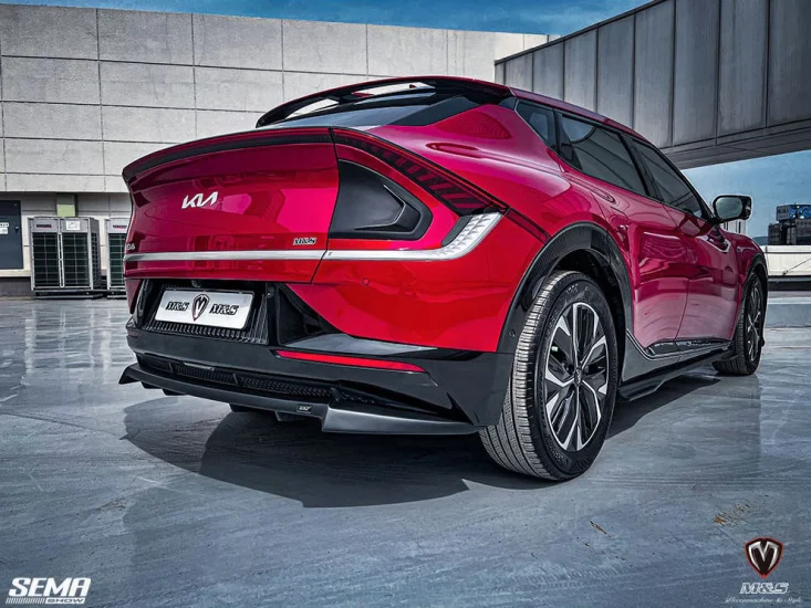 (image for) M&S KIA EV6 Wind Side Skirts (ABS Plastic) 2022+