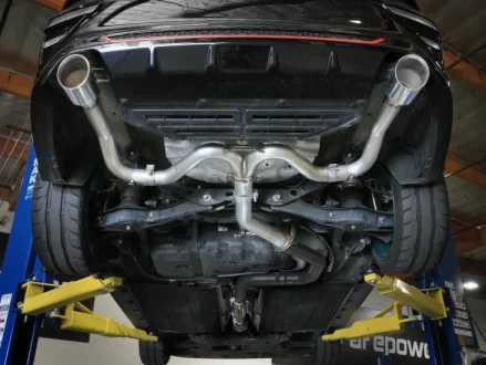 (image for) AFE KIA Forte GT Axle Back Exhaust Polished Tips 2020 – 2021