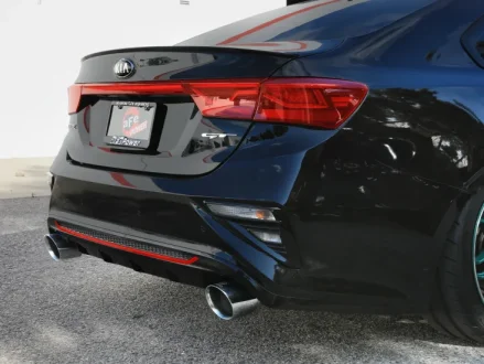 (image for) AFE KIA Forte GT Axle Back Exhaust Polished Tips 2020 – 2021
