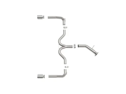 (image for) AFE KIA Forte GT Axle Back Exhaust Polished Tips 2020 – 2021