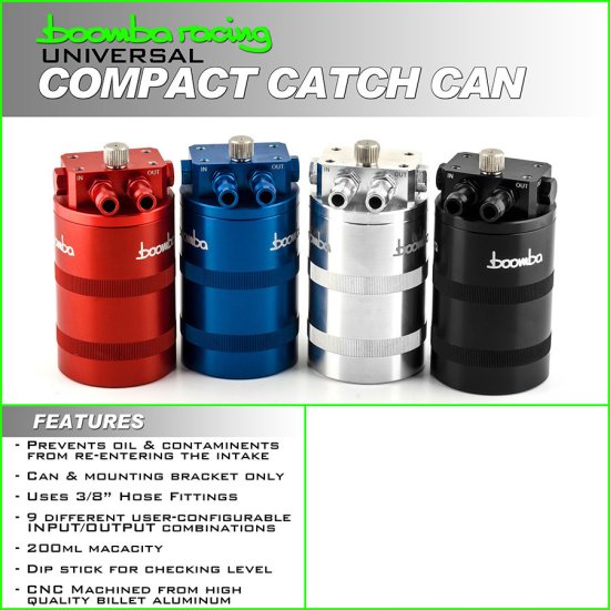 (image for) Boomba Racing Compact Universal Catch Can