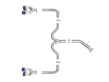 (image for) AFE KIA Forte GT Axle Back Exhaust Burnt Tips 2022 – 2024