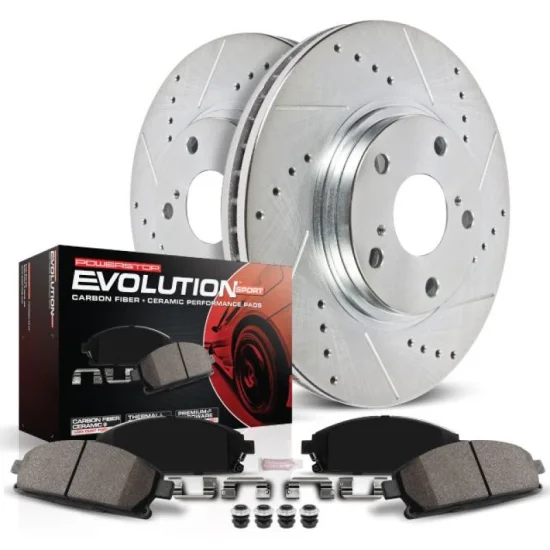 (image for) Powerstop Z23 EVOLUTION SPORT KIA Forte GT FRONT BRAKE UPGRADE KIT 2019 – 2023