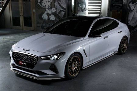 (image for) ADRO Genesis G70 V1 Carbon Fiber Front Lip 2019 – 2021