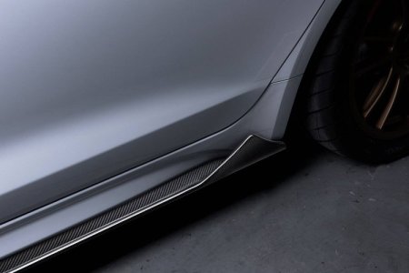 (image for) ADRO Genesis G70 V1 Carbon Fiber Side Skirts 2019 – 2023