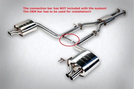 (image for) JUN BL Genesis G70 3.3T Race Version Cat Back Exhaust System 2022 – 2025