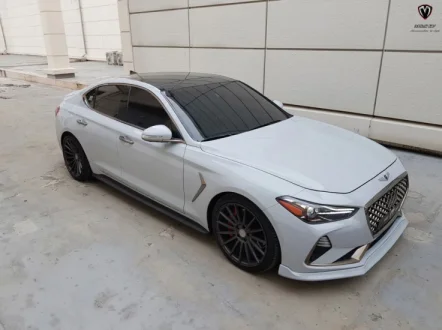 (image for) M&S Genesis G70 Side Skirts (ABS Plastic) 2019 – 2022