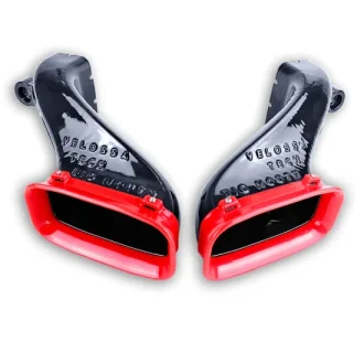 (image for) Velossa Tech Genesis G70 2.0T & 3.3T Dual Big Mouth Ram Air Intake Snorkels 2022 – 2025