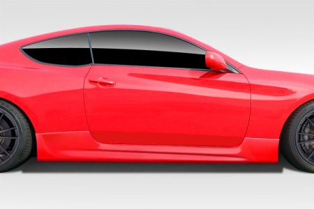 (image for) Extreme Dimensions Genesis Coupe Fiberglass AM-S Side Skirts Pair 2010 - 2016