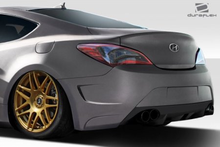 (image for) Extreme Dimensions Genesis Coupe Fiberglass AM-S Rear Bumper 2010 -2016