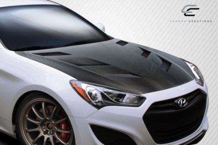 (image for) Carbon Creations Genesis Coupe DriTech AM-S Carbon Fiber Hood 2013 - 2016