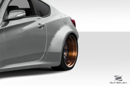 (image for) Extreme Dimensions Genesis Coupe MSR V2 Wide Body Rear Flares 2010 - 2016