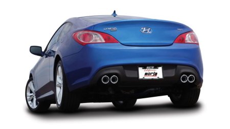 (image for) Borla Genesis Coupe 2.0T Stainless Steel Cat Back Exhaust System 2010 - 2014