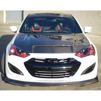 (image for) RK Sport Carbon Fiber Rear Roof Overlay Genesis Coupe 2010 - 2016