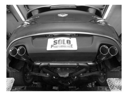 (image for) Solo Performance Genesis Coupe 2.0T Performance Stainless Steel Cat Back Exhaust System 2010 - 2014