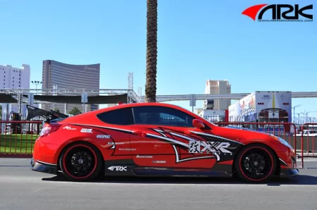 (image for) Ark Performance Genesis Coupe Carbon Fiber C-FX Side Skirts Pair 2010 - 2016