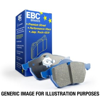 (image for) EBC Blue Stuff Genesis Coupe Brembo Front Brake Pads 2010 – 2016