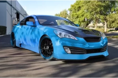 (image for) Ark Performance Genesis Coupe C-FX Fiberglass Hood 2010 - 2012