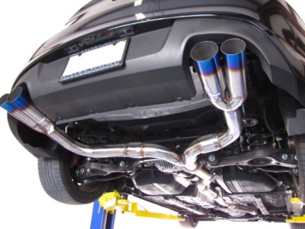 (image for) ISR PERFORMANCE Genesis Coupe 2.0T Race Cat Back Exhaust System 2010 - 2014